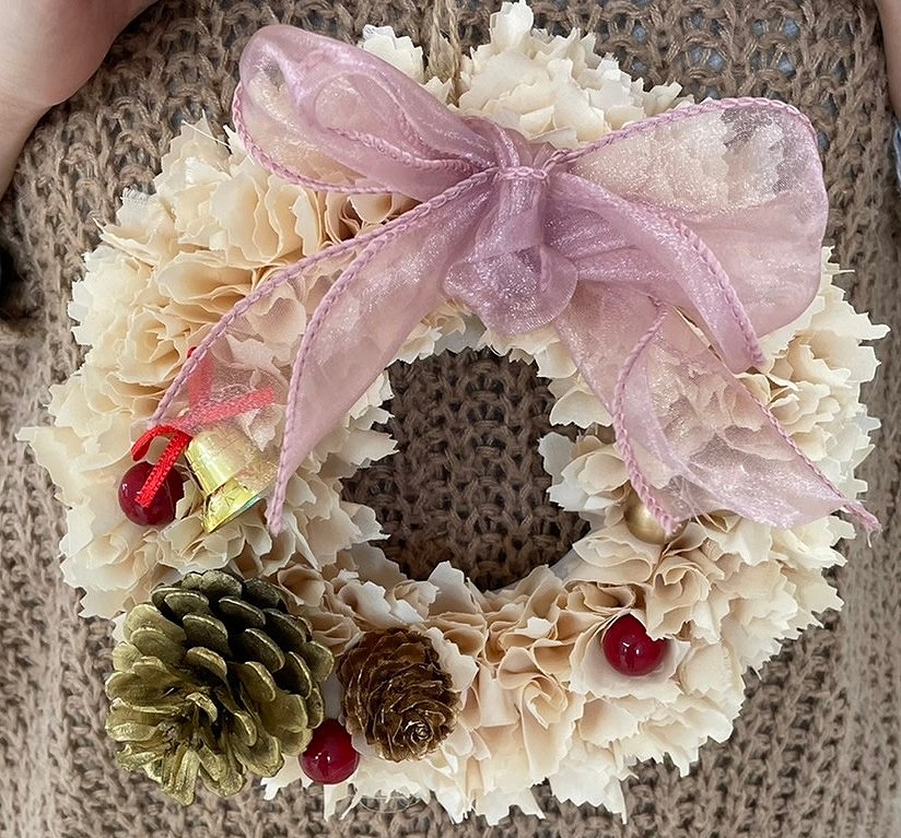 中止】Xmasにむけて作りましょう布リース♡ | イベント / 販売
